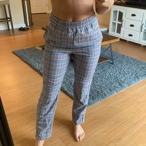 plaid pants